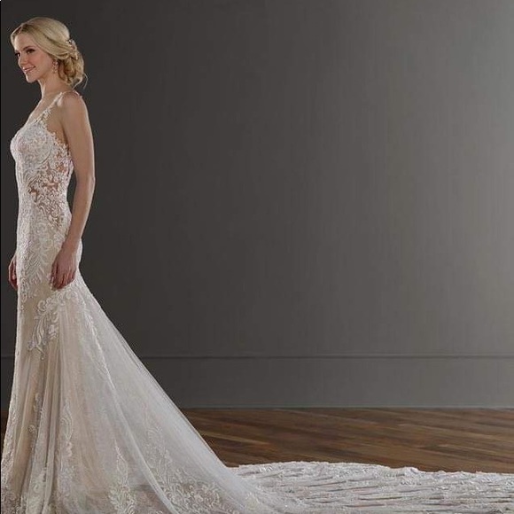 New in Bag Wedding Dress - Picture 3 of 5